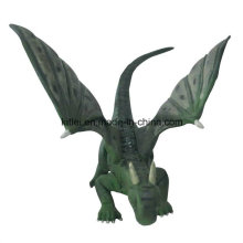 Eco-Friendly Polyresin mini mosca dinosaurio plástico de dibujos animados Dragon Kid juguetes